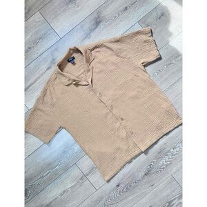 Forever 21 Cotton Gauze Button Down Shirt